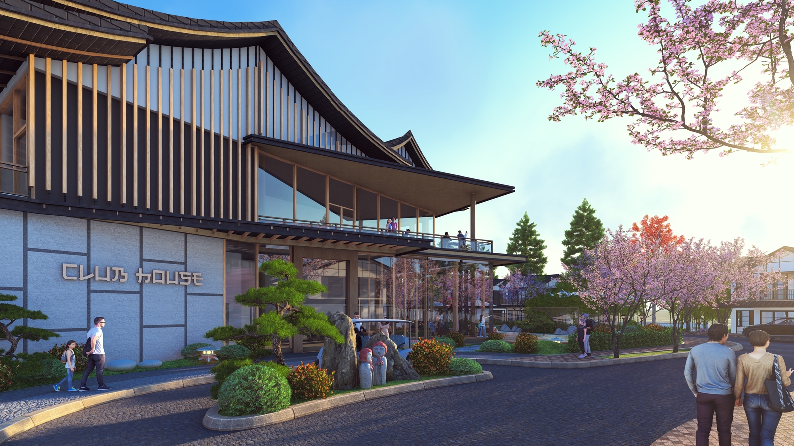 Novaworld Ho Tram - Binh An Morito, Sakura Beach - Landscape Design - 4